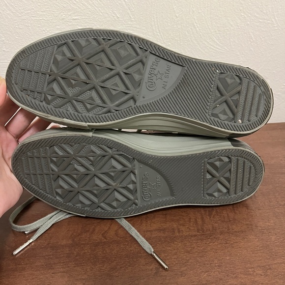 CHUCK TAYLOR ALL STAR BLOCKED NUBUCK HI DARK STUCCO/RIVER ROCK - Picture 4 of 6